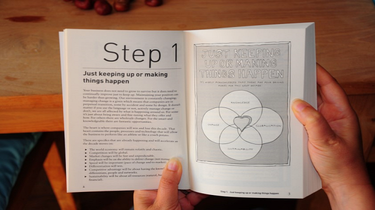 Just keeping up, or making things happen?