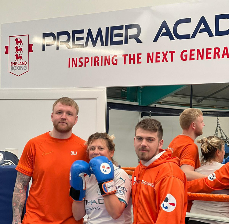 Ben and Jack the coaches at Premier Boxing