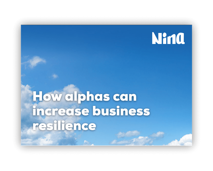 How alphas can increase business resilience